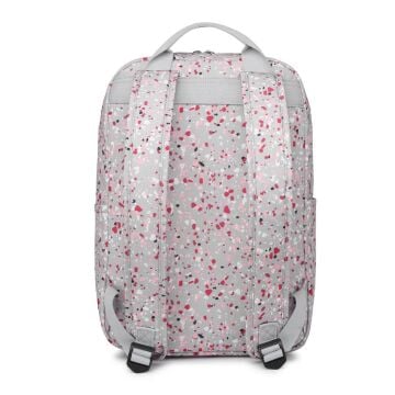 Smart Bags Kadın Sırt Çantası Büyük Boy Krinkıl Kumaş 3183 Parçacıklar