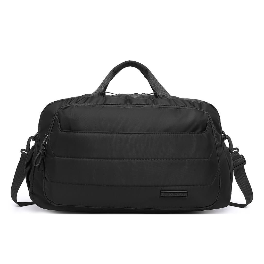 Smart Bags Yumuşak Kumaş Uniseks Spor ve Seyahat Çantası 8727 Siyah