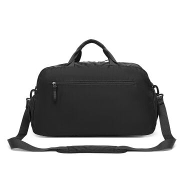Smart Bags Yumuşak Kumaş Uniseks Spor ve Seyahat Çantası 8727 Siyah