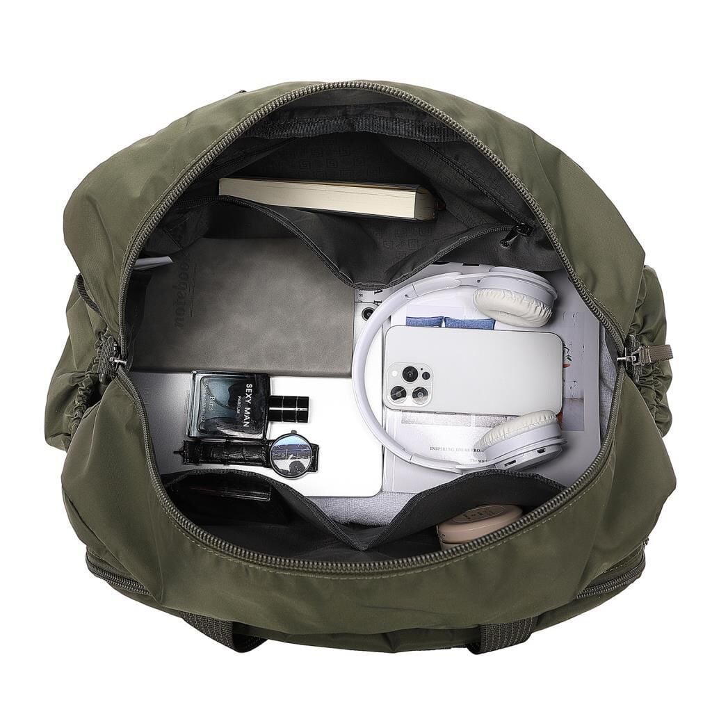 Smart Bags Yumuşak Kumaş Uniseks Spor ve Seyahat Çantası 8727 Camel