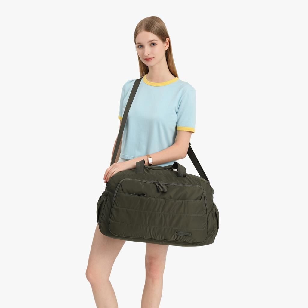 Smart Bags Yumuşak Kumaş Uniseks Spor ve Seyahat Çantası 8727 Camel