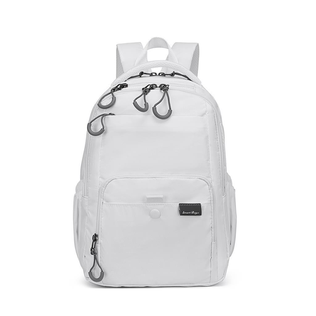 Smart Bags Ekstra Hafif Orta Boy Uniseks Sırt Çantası 3243 Açık Gri