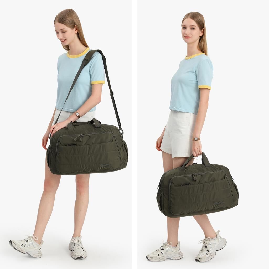 Smart Bags Yumuşak Kumaş Uniseks Spor ve Seyahat Çantası 8727 Gri