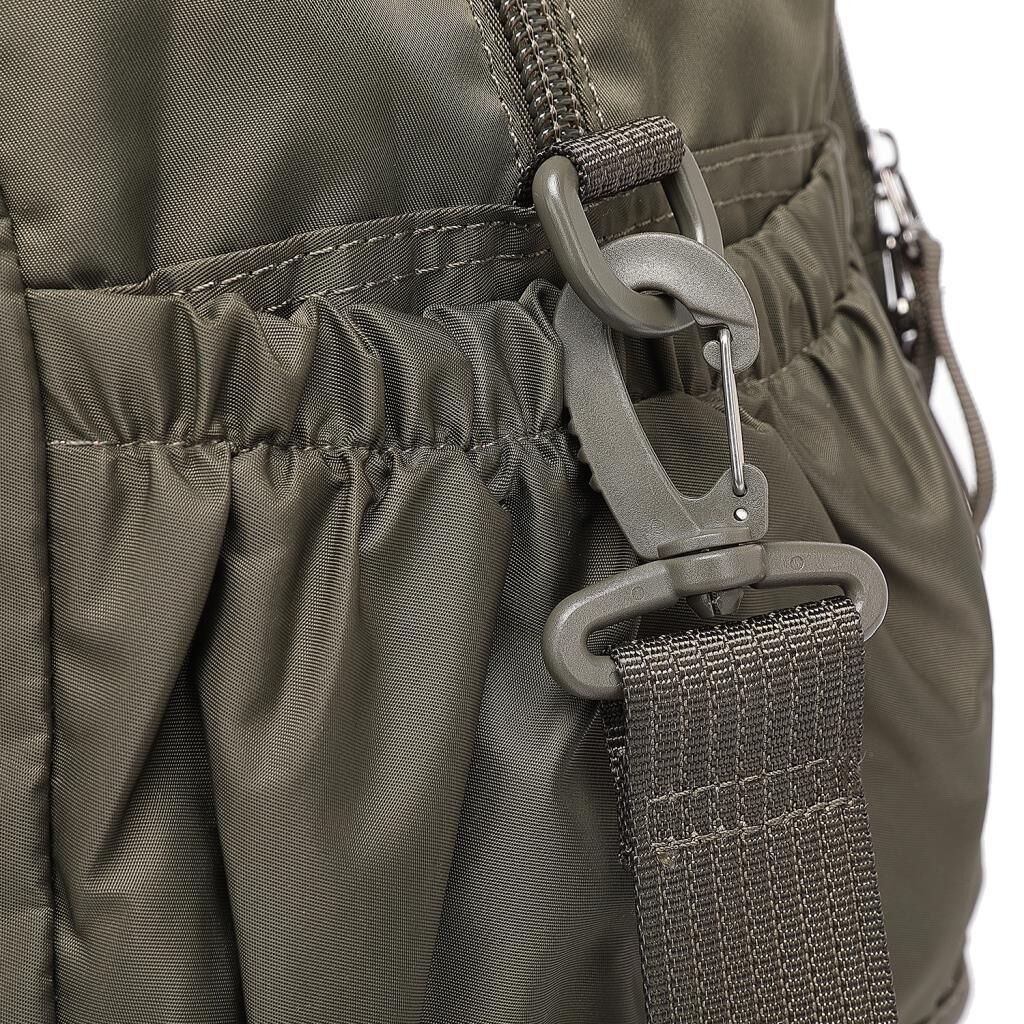 Smart Bags Yumuşak Kumaş Uniseks Spor ve Seyahat Çantası 8727 Gri