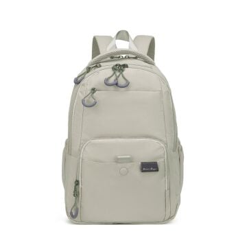Smart Bags Ekstra Hafif Orta Boy Uniseks Sırt Çantası 3243 Açık Gri