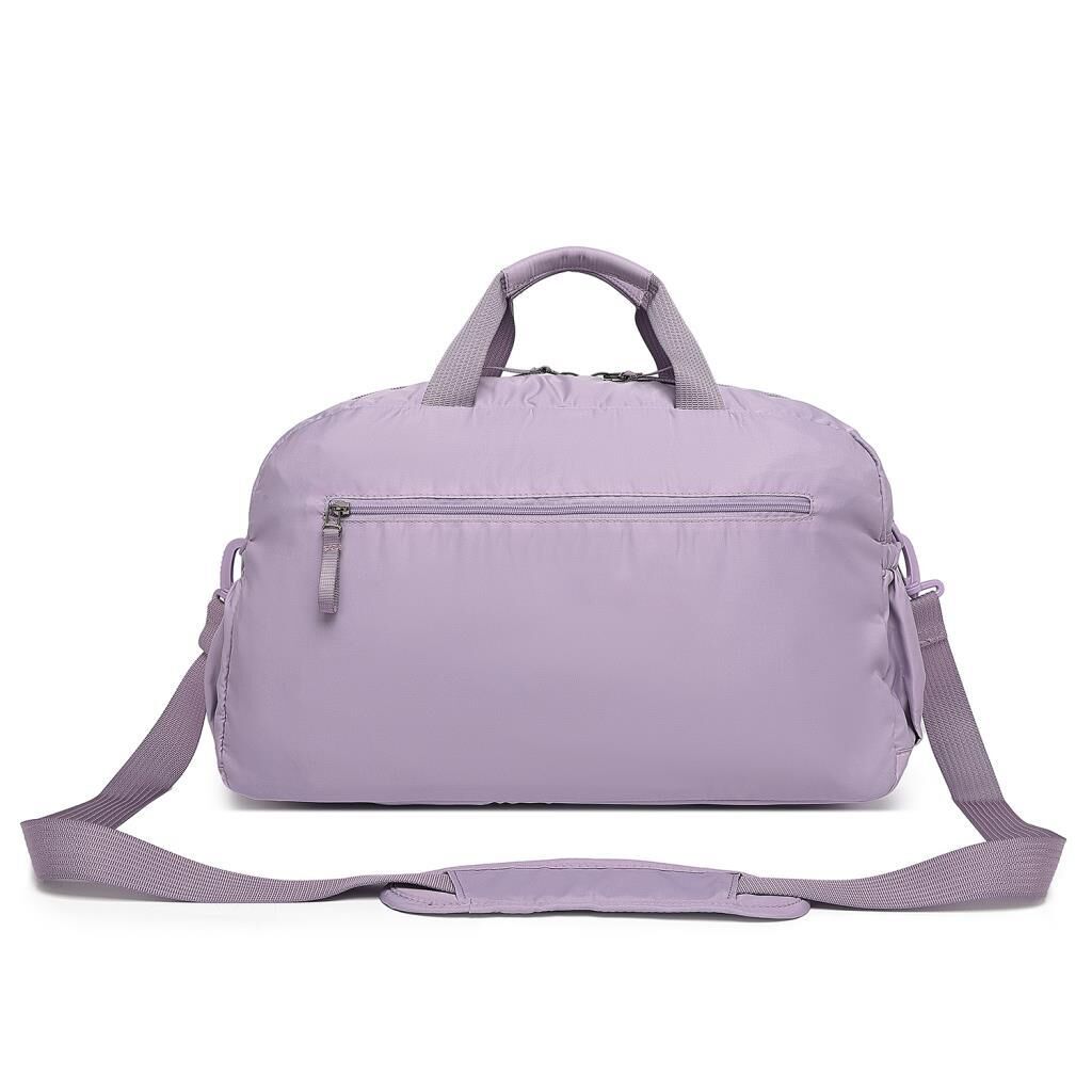 Smart Bags Yumuşak Kumaş Uniseks Spor ve Seyahat Çantası 8727 Lila