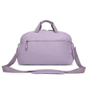 Smart Bags Yumuşak Kumaş Uniseks Spor ve Seyahat Çantası 8727 Lila