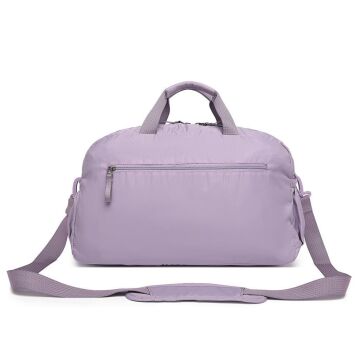 Smart Bags Yumuşak Kumaş Uniseks Spor ve Seyahat Çantası 8727 Lila