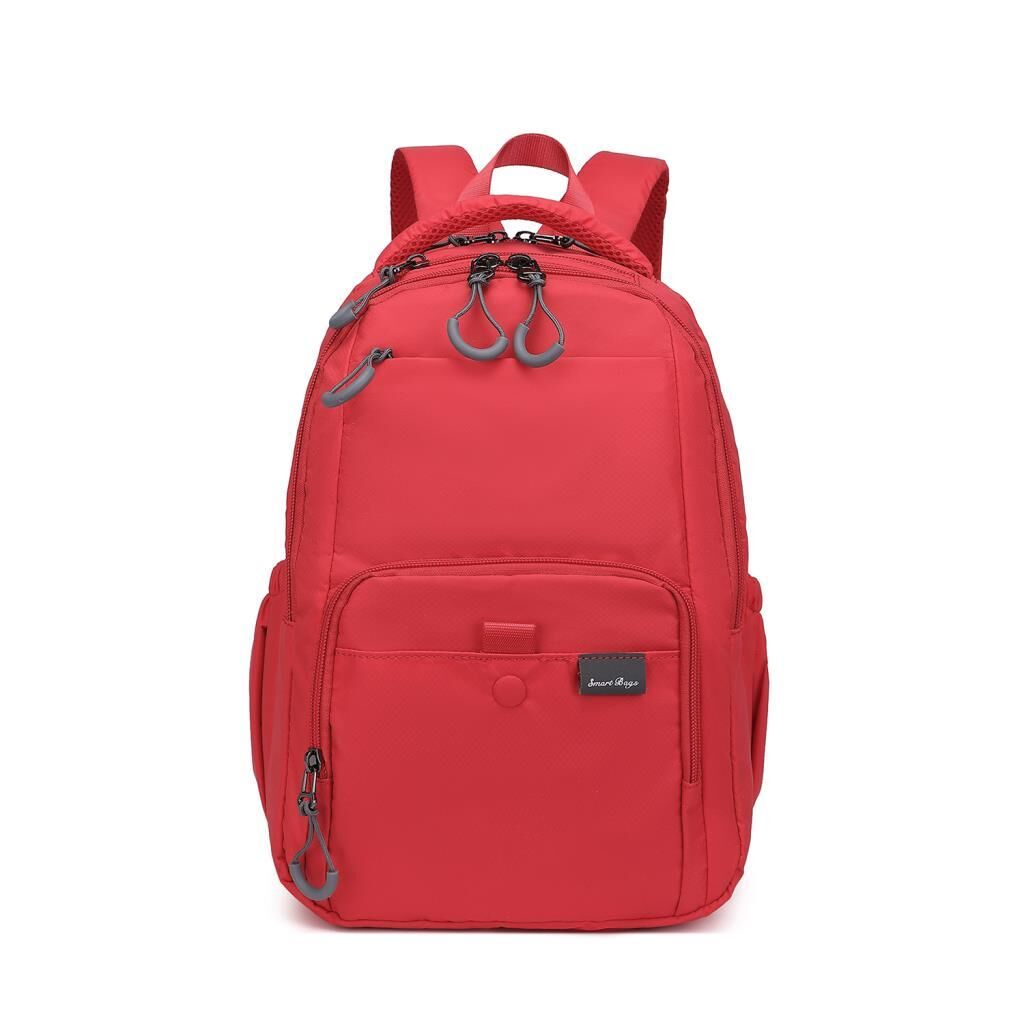 Smart Bags Ekstra Hafif Orta Boy Uniseks Sırt Çantası 3243 Kırmızı