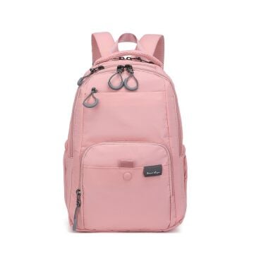 Smart Bags Ekstra Hafif Orta Boy Uniseks Sırt Çantası 3243 Pudra