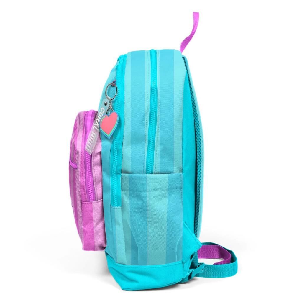 Coral High 2li Set Desenli Okul Çantası Beslenme 23771