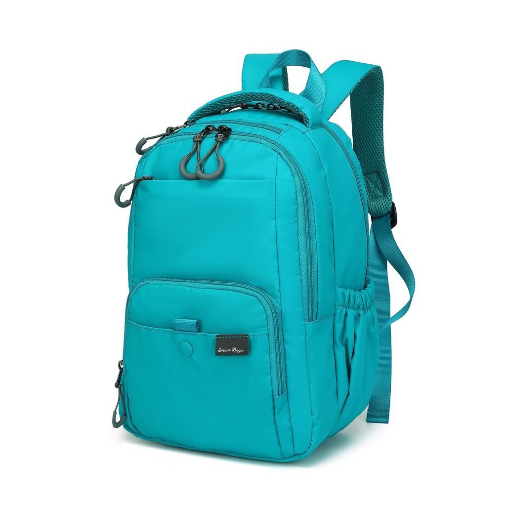 Smart Bags Ekstra Hafif Orta Boy Uniseks Sırt Çantası 3243 Turkuaz