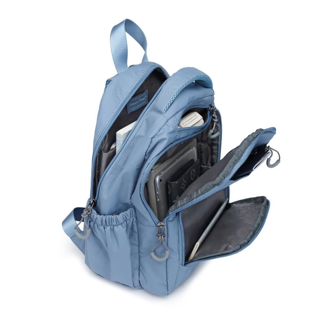 Smart Bags Ekstra Hafif Orta Boy Uniseks Sırt Çantası 3243 Turkuaz