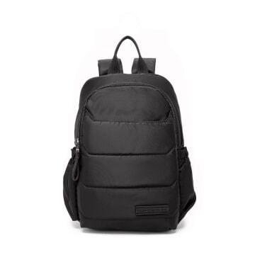 Smart Bags Küçük Boy Yumuşak Kumaş Uniseks Sırt Çantası 8731 Siyah