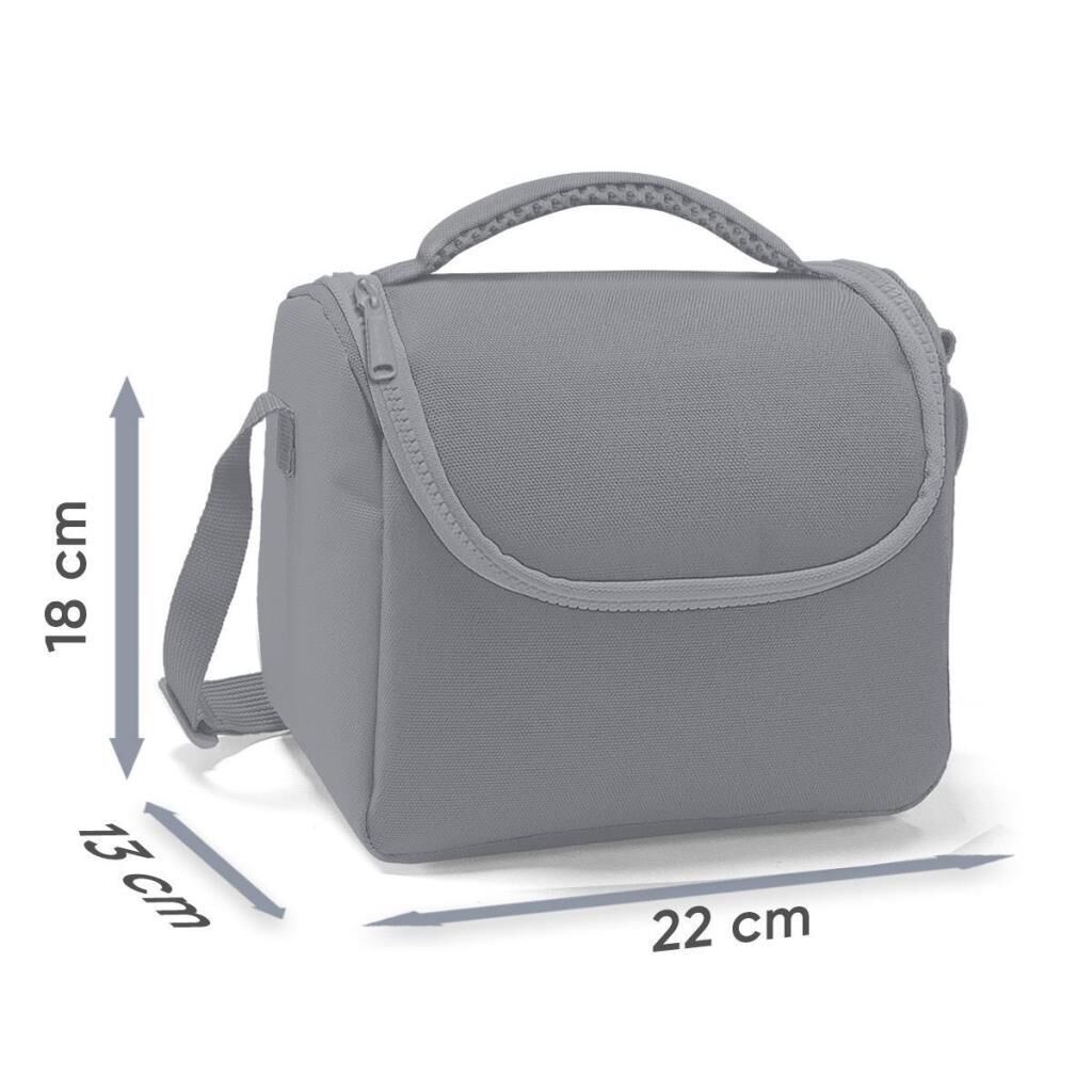 Coral High Thermo Beslenme Çantası Mor Pembe Kedi Desenli 11859