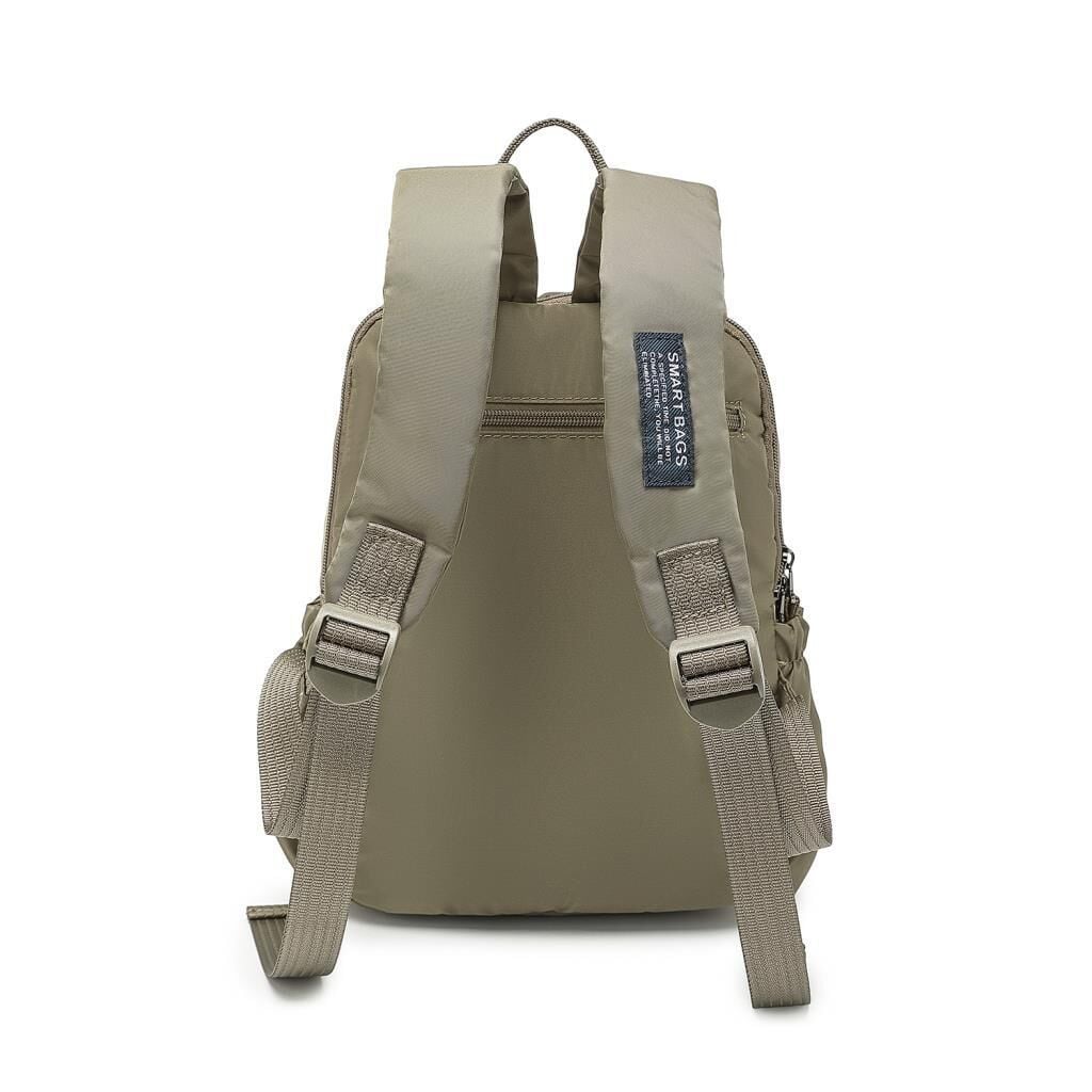 Smart Bags Küçük Boy Yumuşak Kumaş Uniseks Sırt Çantası 8731 A.Kahve