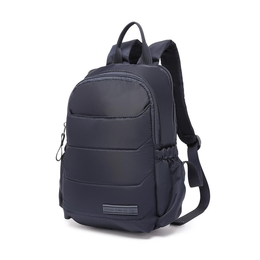 Smart Bags Küçük Boy Yumuşak Kumaş Uniseks Sırt Çantası 8731 Lacivert