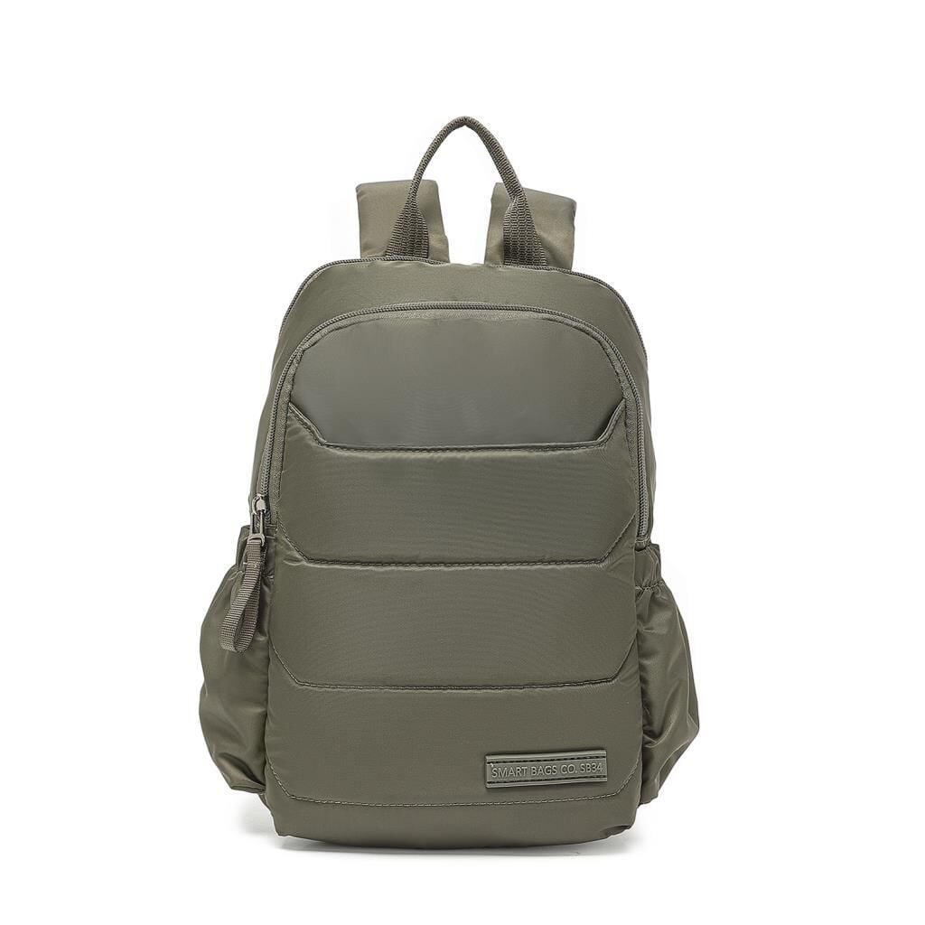 Smart Bags Küçük Boy Yumuşak Kumaş Uniseks Sırt Çantası 8731 K.Yeşil