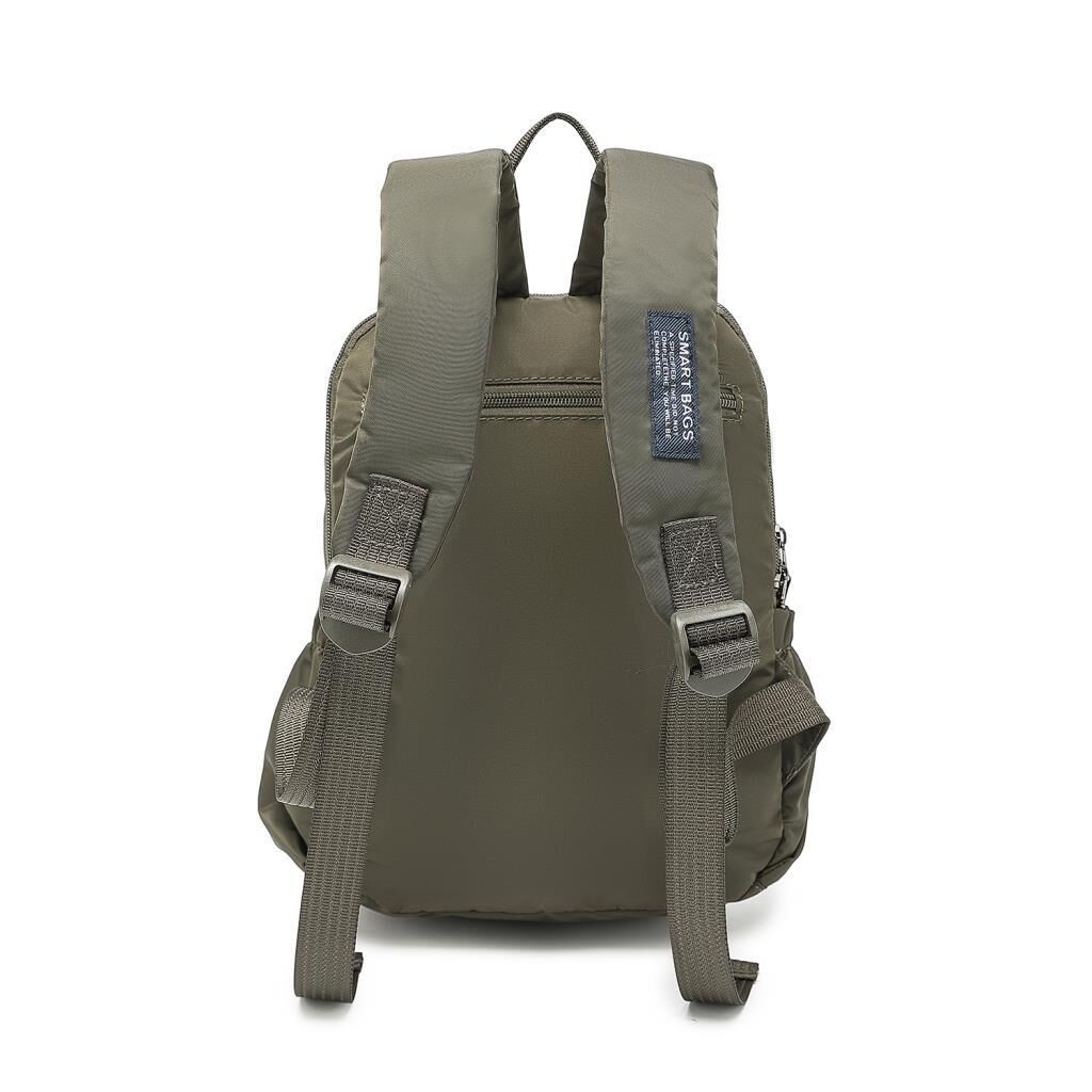 Smart Bags Küçük Boy Yumuşak Kumaş Uniseks Sırt Çantası 8731 K.Yeşil