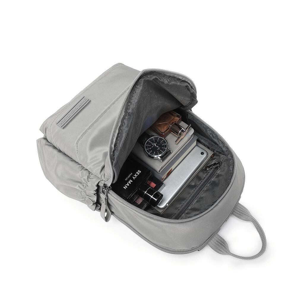 Smart Bags Küçük Boy Yumuşak Kumaş Uniseks Sırt Çantası 8731 K.Yeşil