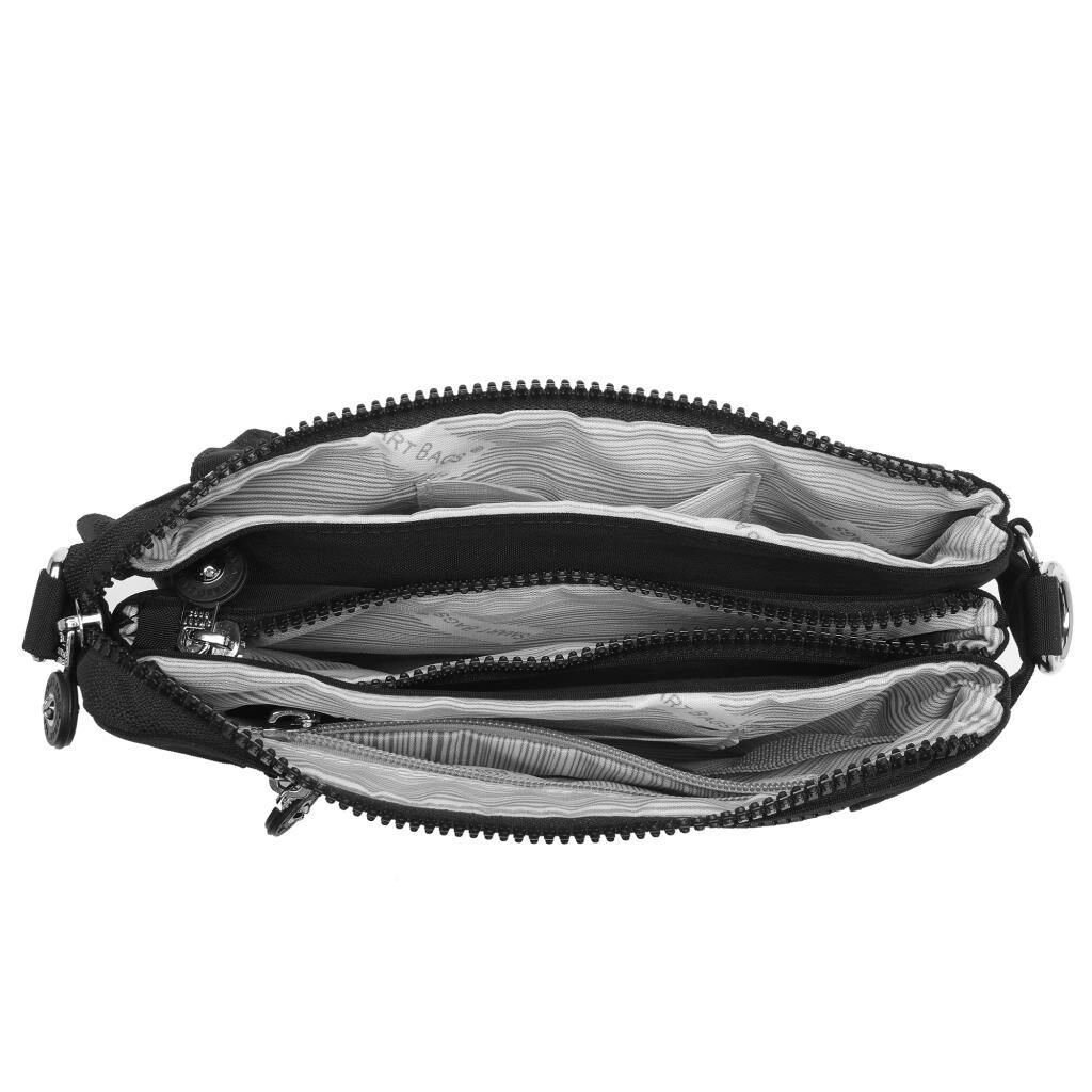 Minik Boy Smart Bags Postacı Kadın Çantası Krinkıl Kumaş 1147 Kiremit