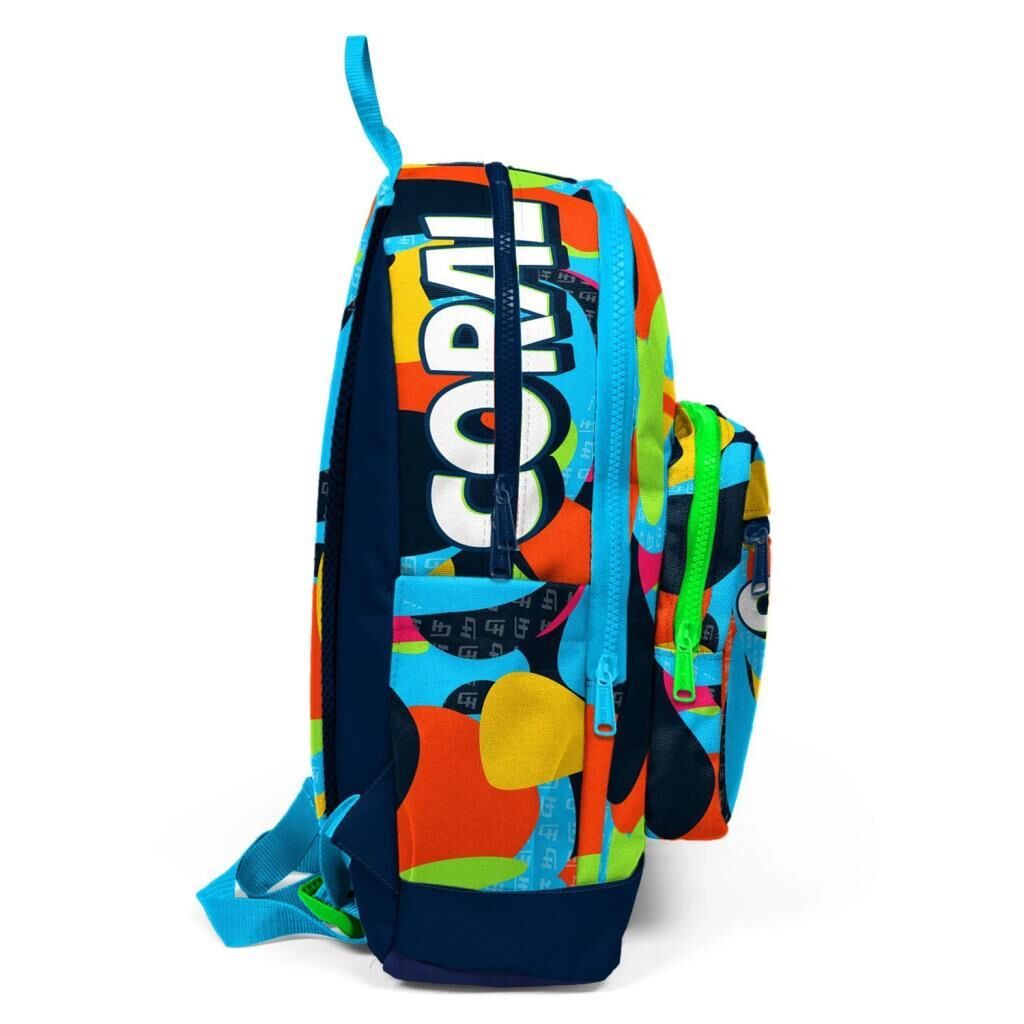 Coral High Büyük Boy Okul Sırt Çantası Graffiti Desenli 23777