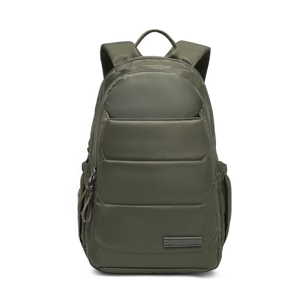 Smart Bags Orta Boy Yumuşak Kumaş Uniseks Sırt Çantası 8720 K.Yeşil