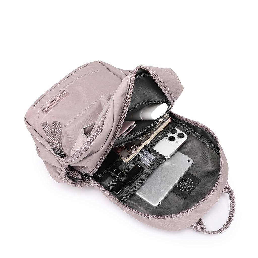 Smart Bags Orta Boy Yumuşak Kumaş Uniseks Sırt Çantası 8720 K.Yeşil