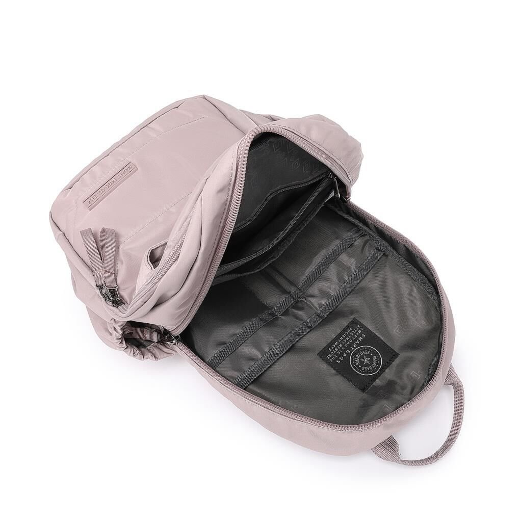 Smart Bags Orta Boy Yumuşak Kumaş Uniseks Sırt Çantası 8720 K.Yeşil