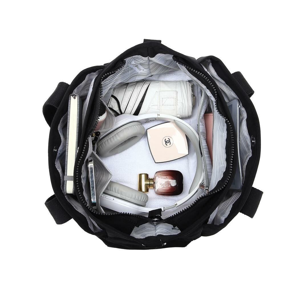 Smart Bags Omuz Askılı Kadın Çantası Krinkıl Kumaş 3110 J.Mavi