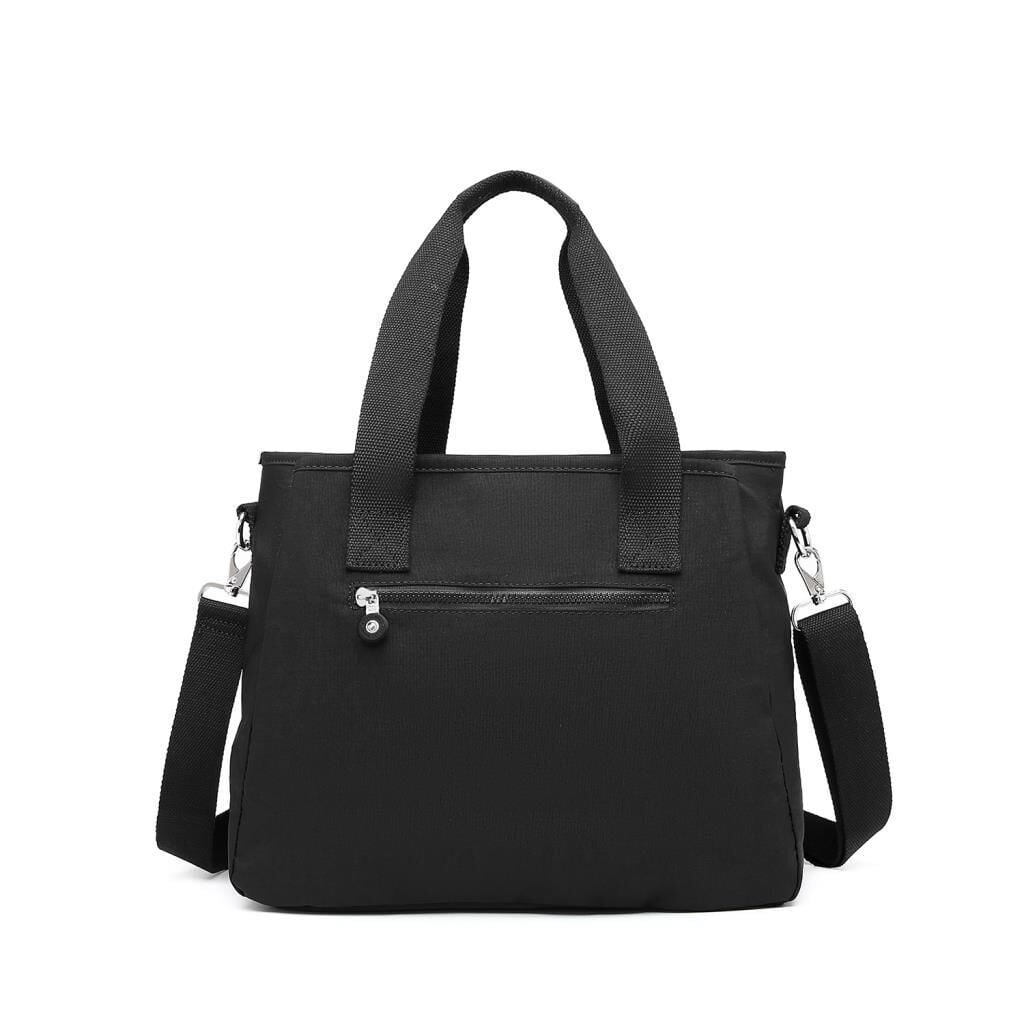 Smart Bags Omuz Askılı Kadın Çantası Krinkıl Kumaş 3110 Siyah