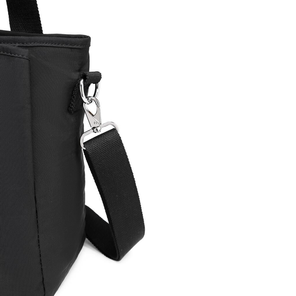 Smart Bags Omuz Askılı Kadın Çantası Krinkıl Kumaş 3110 Siyah