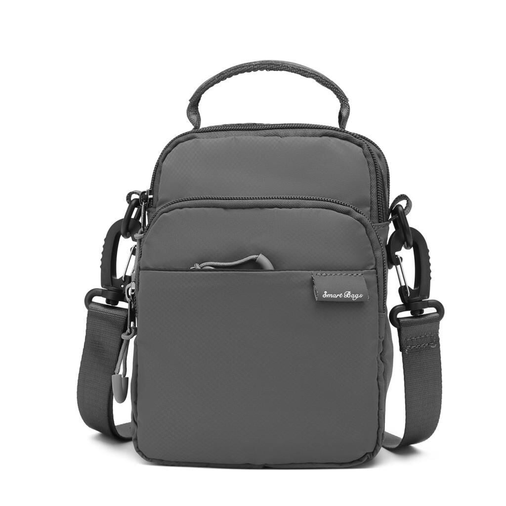 Smart Bags Mini Boy Ekstra Hafif Uniseks Postacı Çantası 3152 Kahve