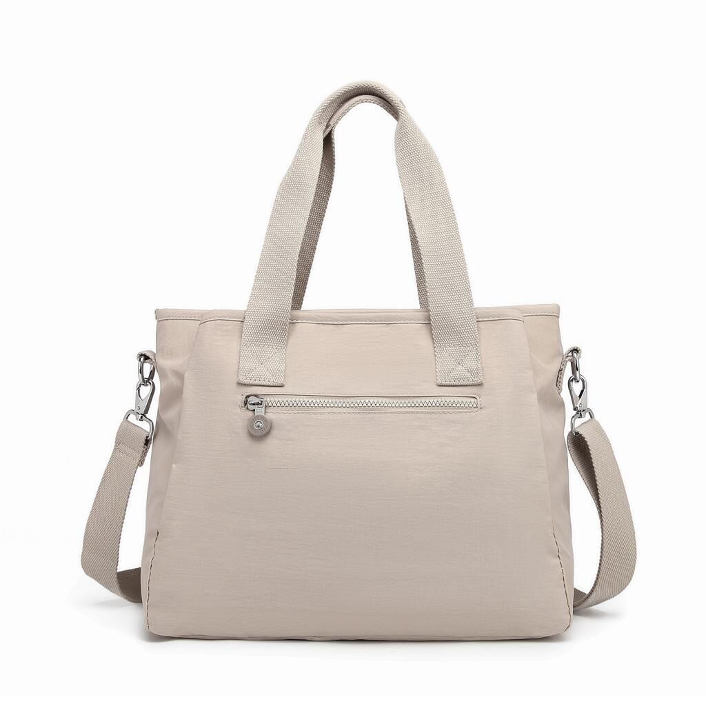 Smart Bags Omuz Askılı Kadın Çantası Krinkıl Kumaş 3110 Bej