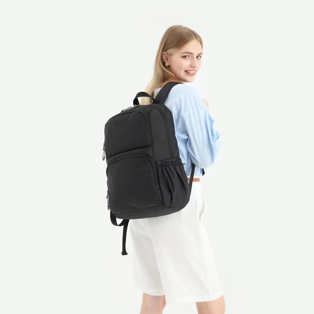 Smart Bags Büyük Boy Ekstra Hafif Uniseks Sırt Çantası 3212 Siyah