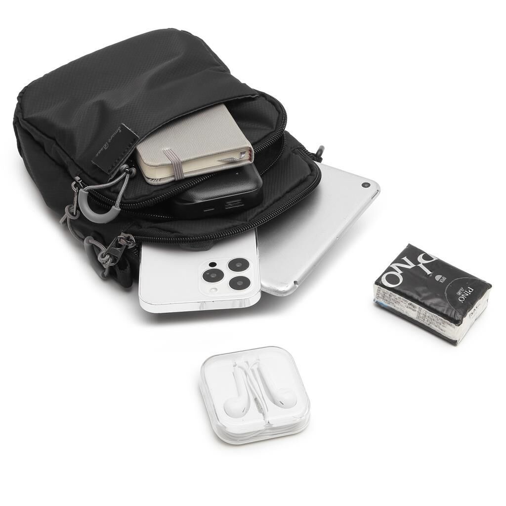 Smart Bags Mini Boy Ekstra Hafif Uniseks Postacı Çantası 3152 Açık Gri