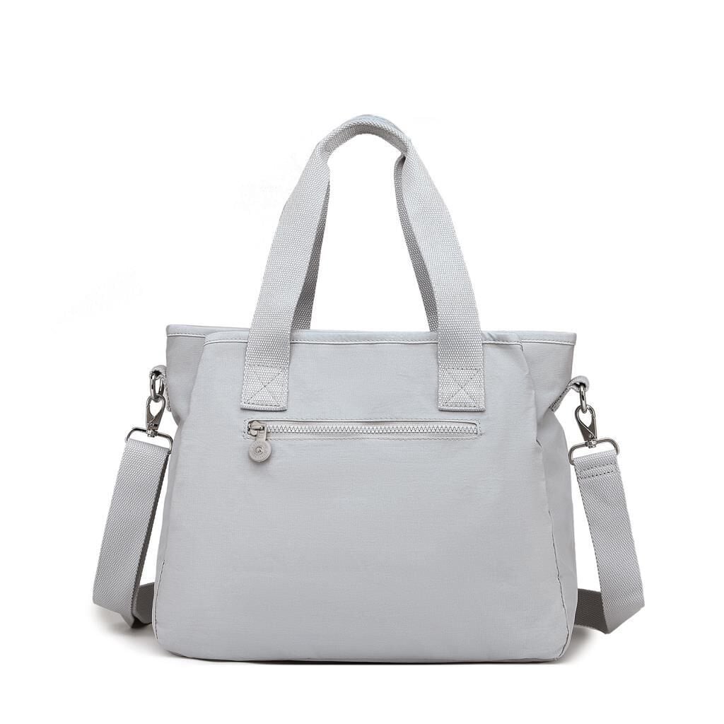 Smart Bags Omuz Askılı Kadın Çantası Krinkıl Kumaş 3110 11 A.Gri