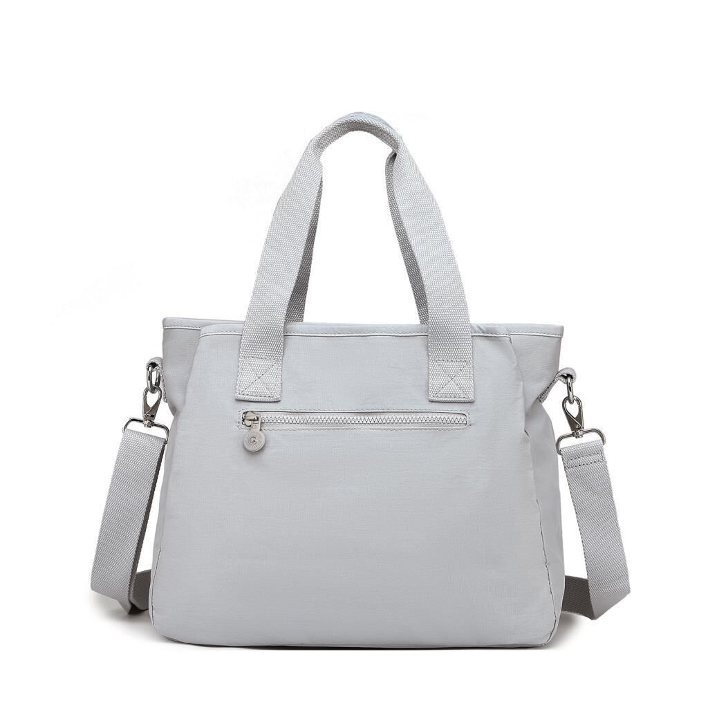 Smart Bags Omuz Askılı Kadın Çantası Krinkıl Kumaş 3110 11 A.Gri