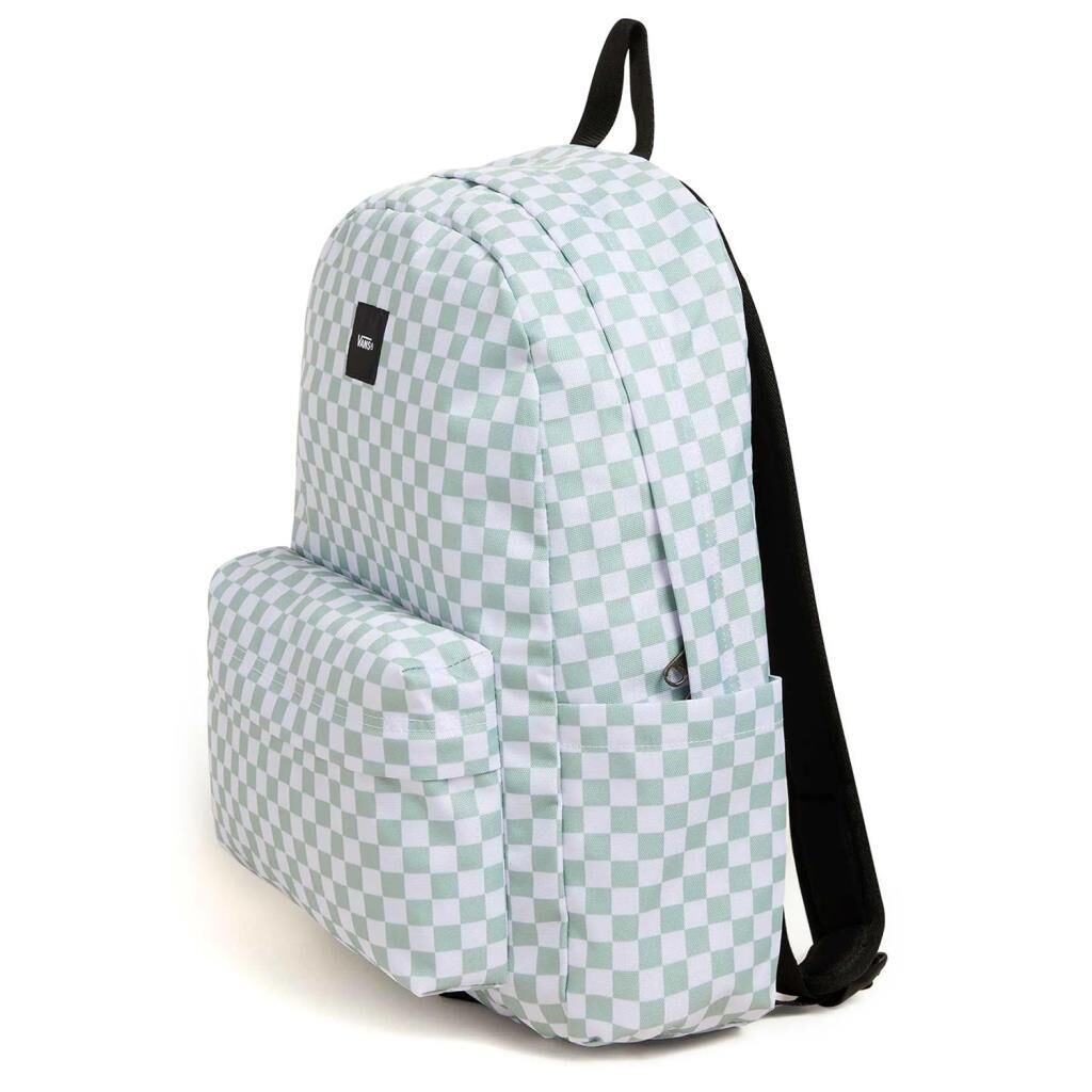 Vans Sırt Çantası Old Skool Check Damalı Gray Olive VN000H4XEMW1