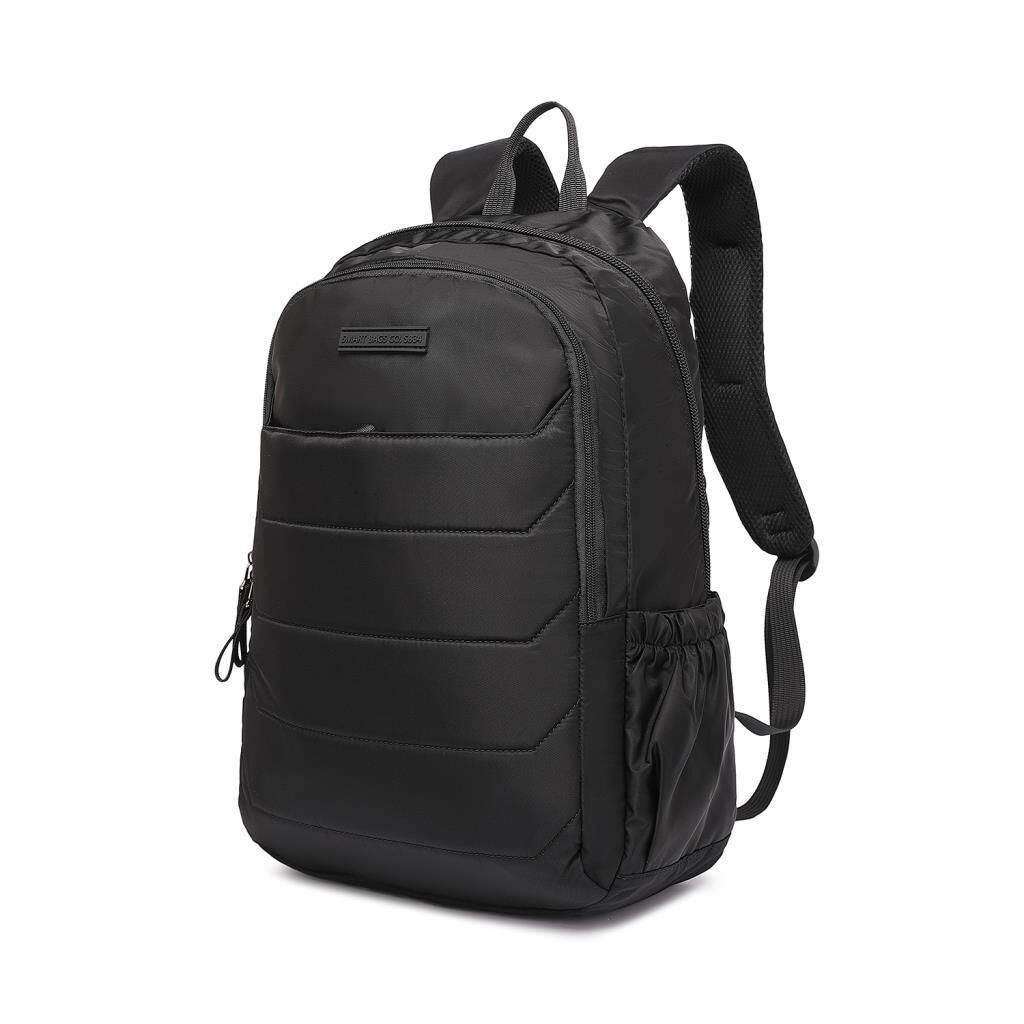 Smart Bags Büyük Boy Yumuşak Kumaş Uniseks Sırt Çantası 8722 Siyah