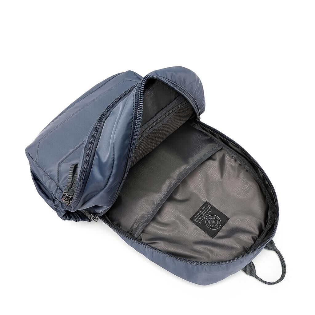 Smart Bags Büyük Boy Yumuşak Kumaş Uniseks Sırt Çantası 8722 Siyah