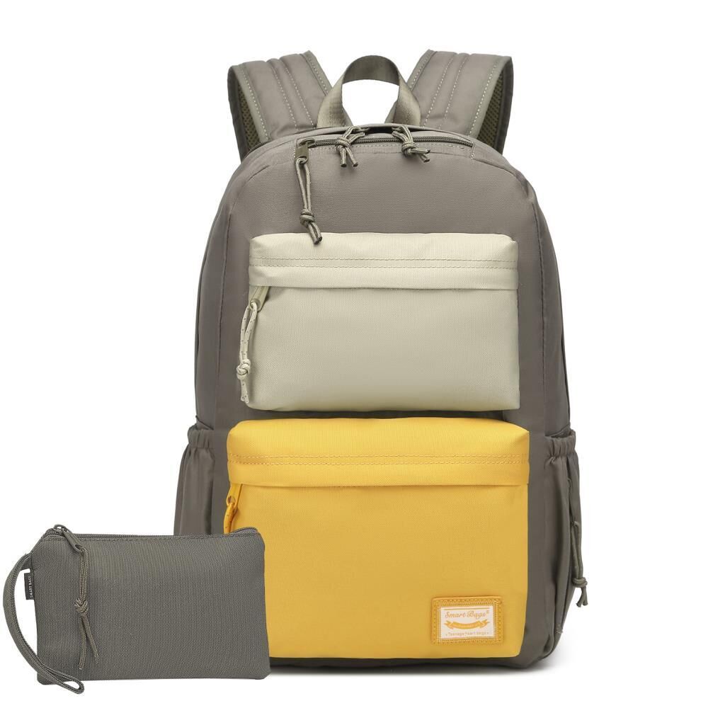 Smart Bags Sırt Çantası Okul Boyu Kalem Kutusu Hediyeli 3155 Kahve