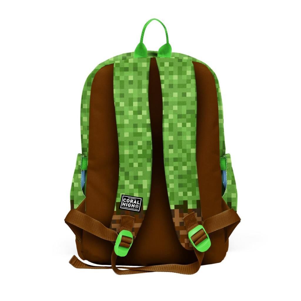 Coral High 2li Set Craft Desenli Okul Çantası Beslenme 23776