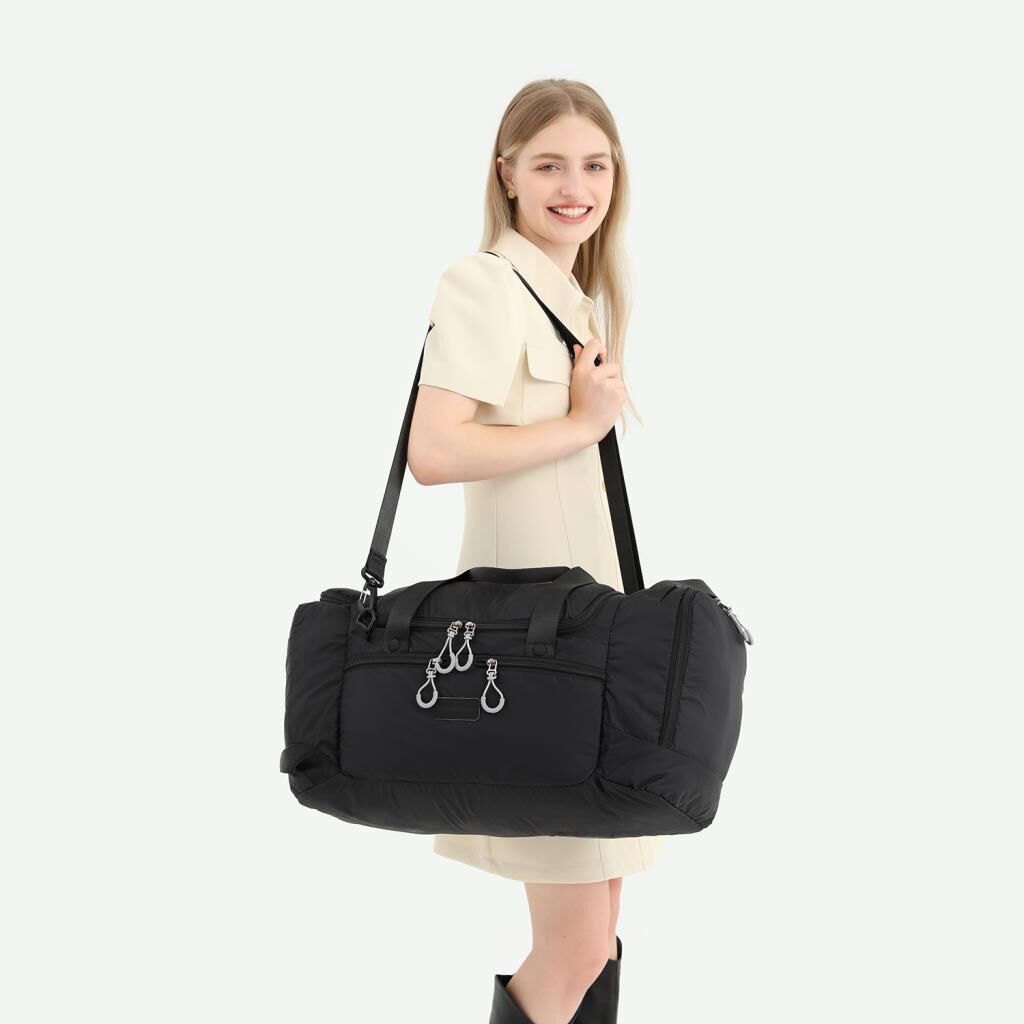 Smart Bags Büyük Boy Ekstra Hafif Uniseks Seyahat Çantası 3204 Siyah