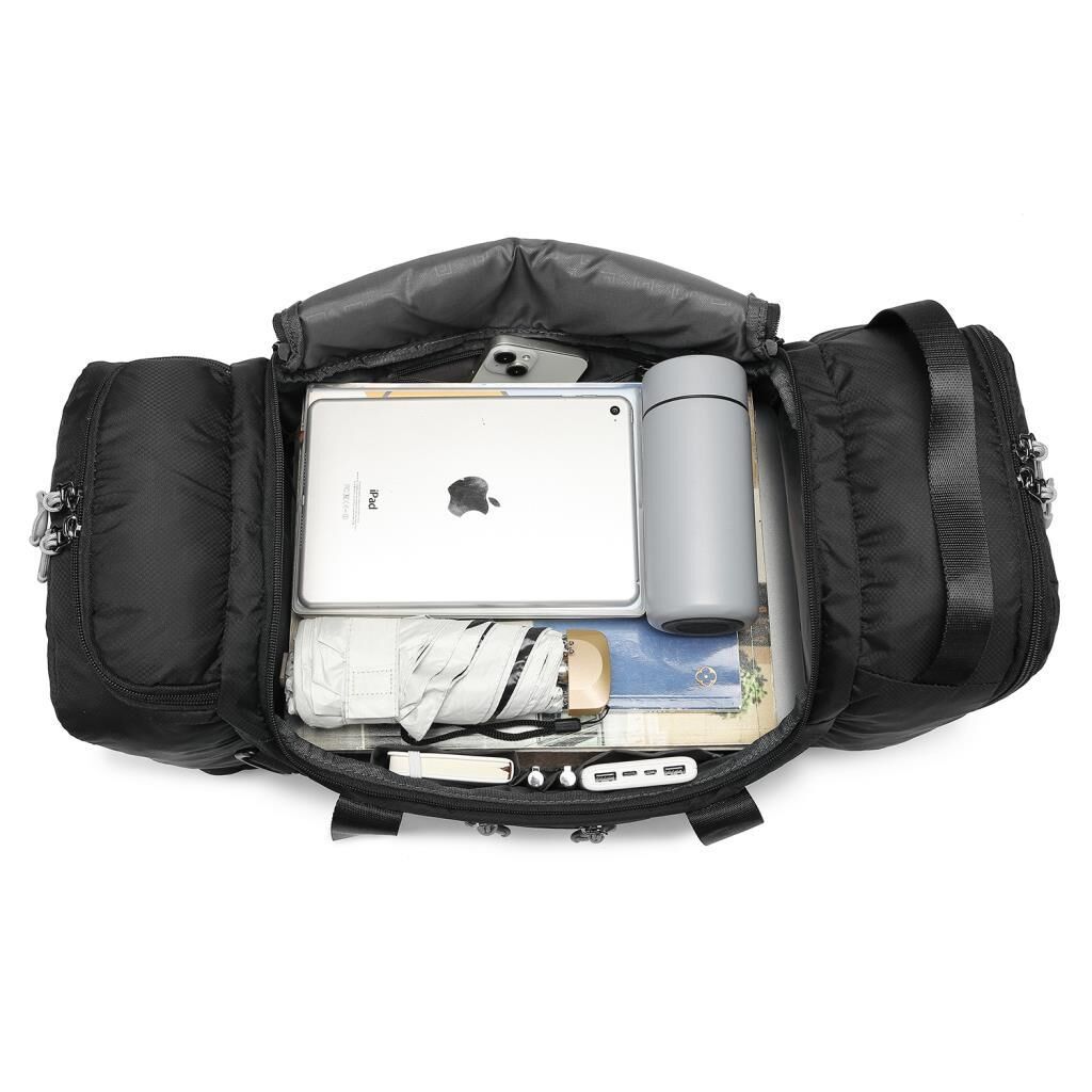 Smart Bags Büyük Boy Ekstra Hafif Uniseks Seyahat Çantası 3204 Siyah