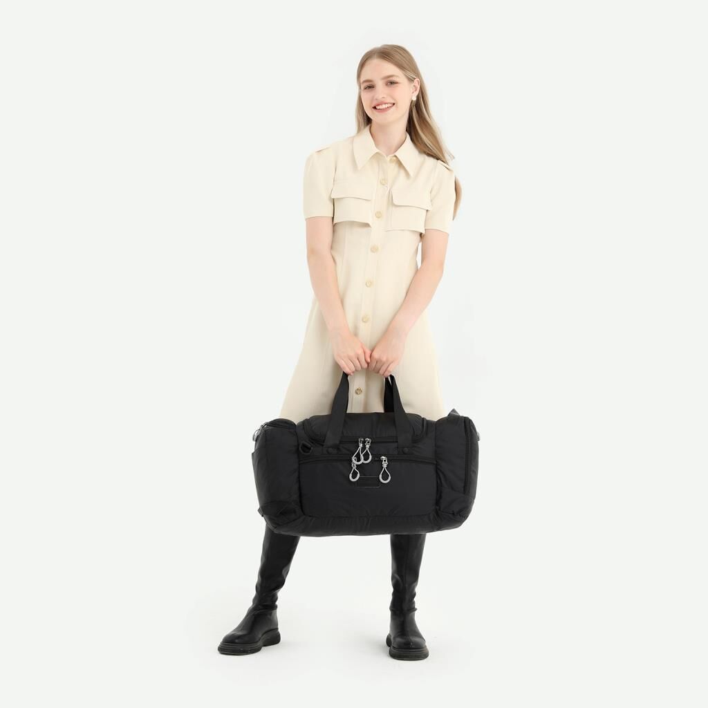 Smart Bags Büyük Boy Ekstra Hafif Uniseks Seyahat Çantası 3204 Siyah