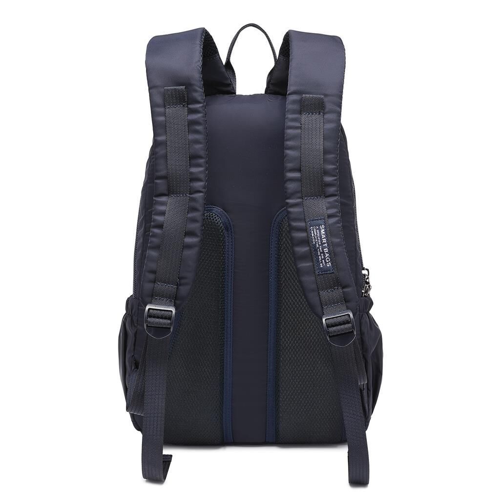 Smart Bags Büyük Boy Yumuşak Kumaş Uniseks Sırt Çantası 8722 Lacivert