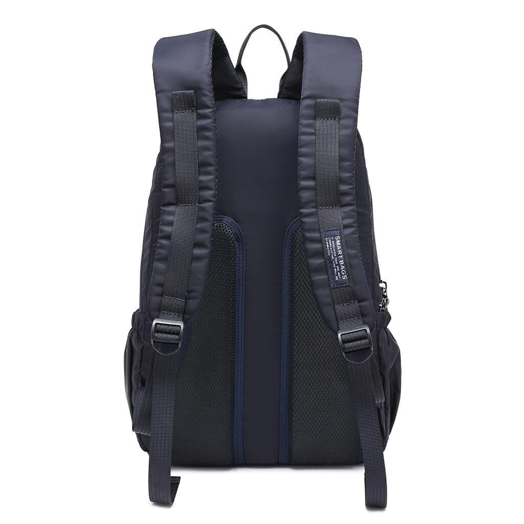 Smart Bags Büyük Boy Yumuşak Kumaş Uniseks Sırt Çantası 8722 Lacivert