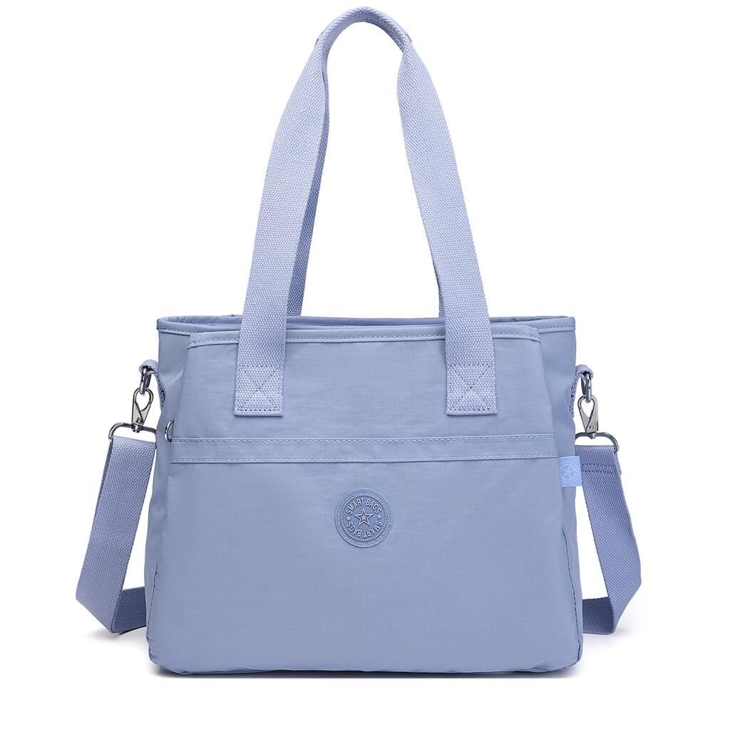 Smart Bags Omuz Askılı Kadın Çantası Krinkıl Kumaş 3110 Lila