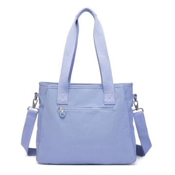 Smart Bags Omuz Askılı Kadın Çantası Krinkıl Kumaş 3110 Lila